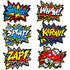 Bigtime Signs 12 Pieces Super Hero Stickers - Superhero Party Decorations for Birthday - Themed Party Favors