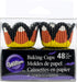 Wilton Petal Candy Corn 48-Pack Baking Cup, Mini