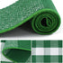 uxcell Buffalo Check Rug, Plaid Outdoor Rug, Layered Door Mat for Front Porch, Runner, Bedroom, Kitchen, 51"x24"