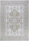 Couristan Charm Woodburn Indoor/Outdoor Area Rug, Ivory-Sand, 2'2" x 4'3"
