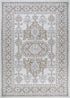 Couristan Charm Woodburn Indoor/Outdoor Area Rug, Ivory-Sand, 2'2" x 4'3"