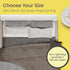 18" SafeRest Waterproof Mattress Protector Full Size Absorbent Breathable Soft Fitted Bed Cover with Deep Stretchable