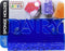 Dairy Blue Sponge Holder with Suction Cup Mounts - Sink Insert to Hold Scouring Pads and Scrubbers, Color Coded Kitchen