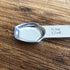 AllSpice Stainless Steel Double Sided Measuring Spoon - 1/2 Teaspoon and 1/4 Teaspoon