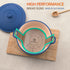 GUYDREMAT Silicone Bread Sling, Food Grade Baking Mat for Dutch Oven, Heat-Resistant Liner for Sourdough Baking, 2PCs