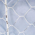 DII Farmhouse Chicken Wire Egg Basket with Liner, Denim, 16x12x7.88"