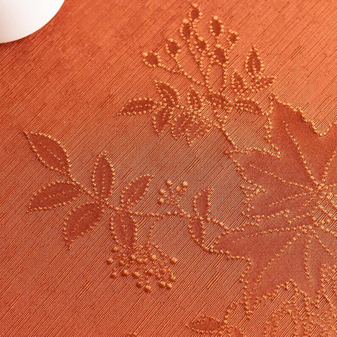 Countryside 52" 70" Benson Mills Tablecloth, Leaves Damask Fabric Tablecloth, Fall, Harvest & Thanksgiving Table Cloth