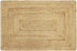 COTTON CRAFT Jute Area Rug - 100% Braided Jute, Neutral Reversible, Small 22x34 Rug for Kitchen, Living Room, Bedroom