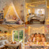 33ft 100 JMEXSUSS USB Fairy Lights for Bedroom, LED Twinkle Lights Plug in with Remote, Indoor String Light for Dorm