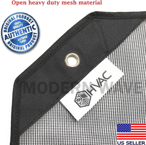 MODERN WAVE Central Air Conditioner Cover - Universal Outdoor AC Cover Defender (Mesh, 32" x 32")