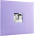 MCS Expandable 10-Page Fabric Scrapbook Album, 12 x 12 Inch Pages, Lilac