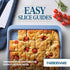Farberware Easy Solutions Nonstick Bakeware Cookie Pan, 11 Inch x 17 Inch, with Drop Zones and Portion Marks