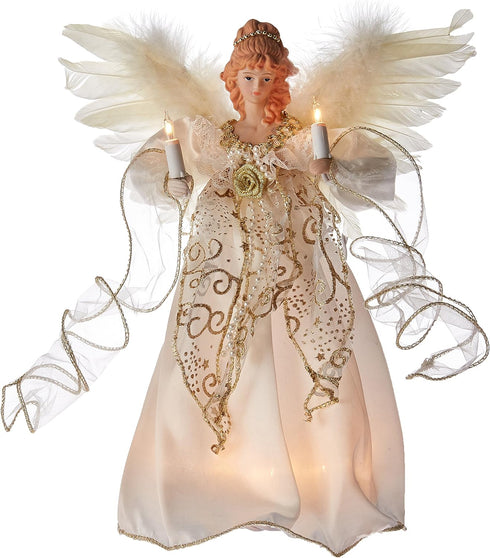 Kurt Adler UL2146 Illuminated Angel Treetop
