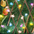 8 EXF Easter Decorations Bunny Pastel Fairy Lights, Battery Operated with Remote & Modes & Timer, Waterproof Easter