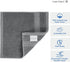 Set 12 13x13 inches LANE LINEN Washcloths - Soft Cotton Washcloths for Bathroom - - Well Stitched Edges, Softer, Highly