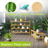 2-Tier Closet BMOSU Bamboo Extended Shoe Rack Premium Stackable Shoe Shelf Storage Organizer for Hallway Living Room