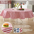 Newbridge 60 x 84 Inch Oval Vinyl Tablecloth - Bistro Tavern Check, Indoor Outdoor Cover for Picnic, Barbecue