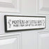 Mom Wood Signs - Medium Wood And Metal for Mothers Of Little Boys