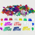 Happy Birthday Confetti Sprinkles, Table Scatters for Birthday Party Decoration, Metallic Foil Confetti, 1.5 Ounce