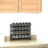 24 386 Set Countertop, -24 11.8" 10.8" SpaceAid Spice Rack Organizer with Spice Jars, Spice Labels, Chalk Marker