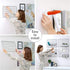 2 Pack Wire Wall Grid Panel - Black Magnetic & Metal Grid for Photos & Pictures Display in Home or Office