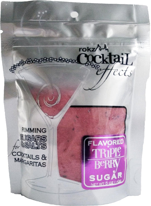 rimmer (3 pack) rokz Triple Berry Cocktail Sugar, drink