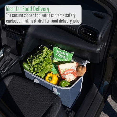 3 Pack 3 Pack) VENO Cooler Bag Insulated Reusable Grocery Shopping Bag, Food Delivery, Heavy Duty, Large Size, Durable