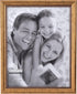 Malden International Designs Classic Wood Picture Frame, Gold, 8x10