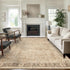 5x7 Beige Washable Rug for Living Room Large Vintage Distressed Bedroom Rug