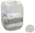 Simple Houseware Mesh Pop-Up Laundry Hamper Basket with Side Pocket, Gray - 2 Pack