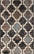 Superior Indoor Small Area Rug, Jute Backed, Perfect for Living/ Dining Room, Bedroom, Office, Kitchen, Entryway, Modern Geometric Trellis Floor Decor, Viking Collection, 3' x 5', Chocolate by Superior