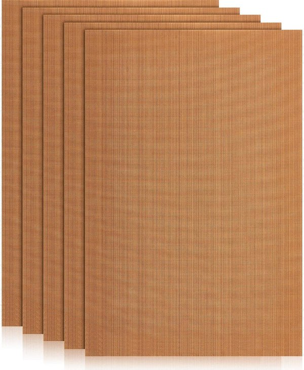 Honeydak Clay Oven Safe Work Mat, Non Skid Polymer Clay Bake Tool Liners for DIY Crafts Projects, 7.9 x 11.8 Inches (5