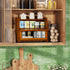 Countertop, Counter BAMBANG Bread Box for Kitchen Extra Large Bamboo Bread Storage Container for Homemade Bread, Double