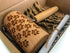Rolling Pin Embossed with DOG PAWS Pattern, 4 Inch Size Roller for Baking Engraved Cookies