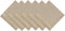 DII Holiday Dining Table Linen Napkin Set - Sparkle Metallic Kitchen Décor, 20x20, Gold Metallic Stripe, 6 Piece