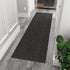 Ottomanson Solid Design Non-Slip Rubberback - 2x6 Indoor/Outdoor Runner Rug for Hallway, Kitchen, Living Room, Garage,