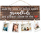 Grandparents Gifts from Grandchildren, Photo Holder for Side by Side or Miles Apart, Great for Christmas Birthday