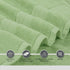 Set 600 8 100% Set Set Oakias Premium Towel GSM Piece Green - Ring Spun Cotton Highly Absorbent Towels - Super Soft