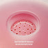 Goodful Silicone Popcorn Popper, Collapsible Hot Air Microwavable Popcorn Maker Bowl Made without BPA (Red)