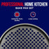 Non-Stick Pizza Pan with Holes, 13-Inch Perforated Carbon Steel Pizza Crisper, 1 Round Pizza Tray