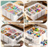 17 Citylife QT Plastic Storage Bins Clear Storage Box with Lids Multipurpose Stackable Storage Containers