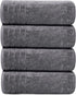 Extra Large Bath Towels by Tens, 30 x 60 Inches, 100% Cotton, Super Soft, Absorbent, Quicker to Dry, Perfect for