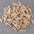 Sturdy Mini Clothes Pins, 150 Pcs 1 Inch Natural Wooden Clothespins with 33 FT Jute Twine for Crafts Display