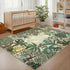 4x6 GarveeHome Washable Area Rug for Kids Room, Jungle Animal Soft Bedroom Rug Non Slip Low Pile Small Carpet Stain
