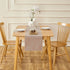 Winotic 13 72 Inches (13" 72", Brown Table Runner x Long, Cotton Linen Farmhouse Style Table Linen for Kitchen Dining