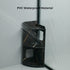3-Tier Black Small Corner Shelf Stand, Waterproof Bathroom Storage, Toilet Paper Storage, Corner Table for Small Spaces