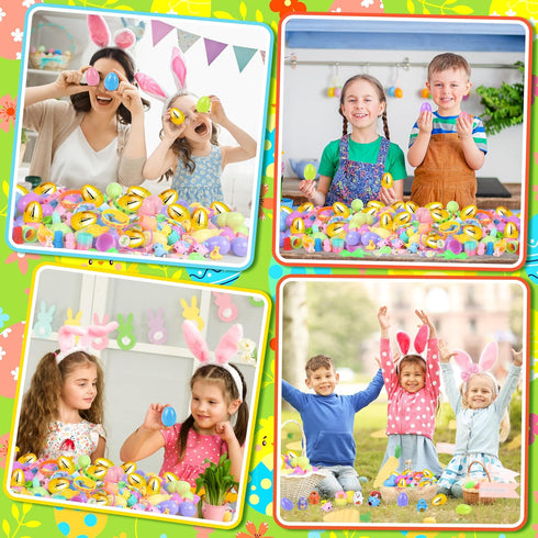 Lavwix 330 Pack Set, Easter Egg Fillers Basket Stuffers with toys Easter Party Favors, Egg Hunt, Gift Goodie Bags