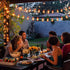 30 AceList LED Red Lantern String Lights for Bedroom Patio Garden Holiday Home Indoor Decorations, Mini Kerosene Lights