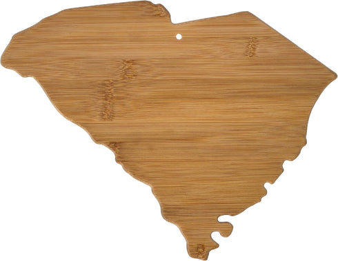 Totally Bamboo South Carolina State Shaped Bamboo Serving & Cutting Board