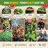 7 Pack 480+ Packets, Organo Republic Melon & Watermelon Seeds Variety Non-GMO Heirloom Fruit Seeds for Planting Fruits